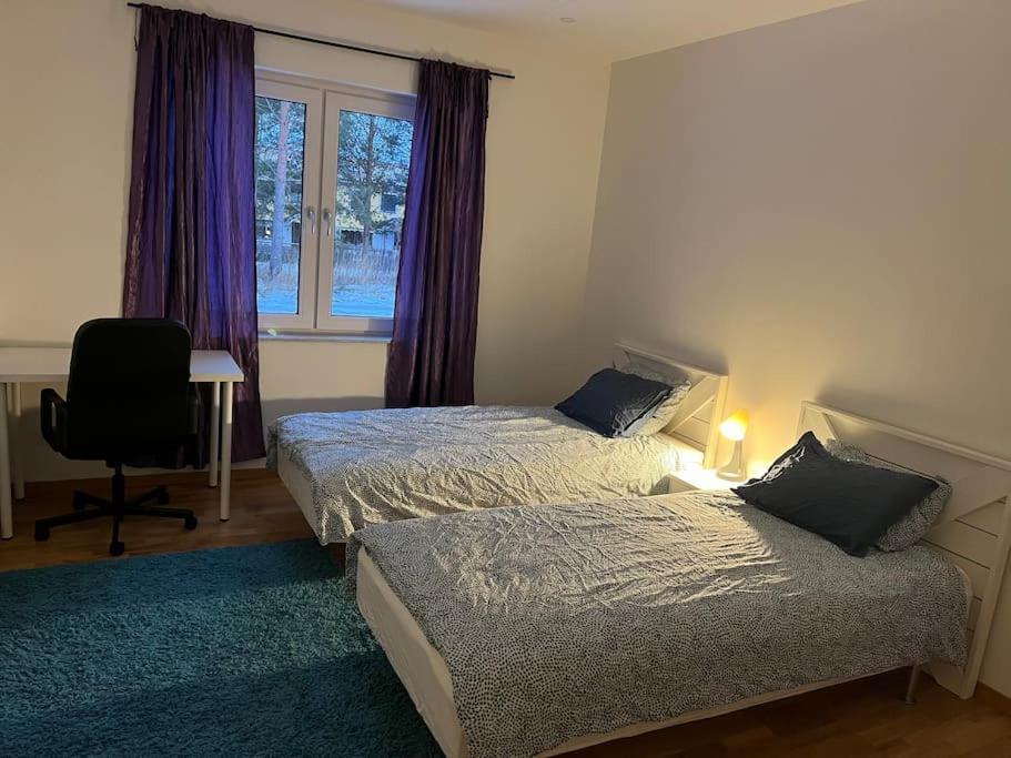 Beautiful Terraced House With Private Parking Villa Sandviken Buitenkant foto